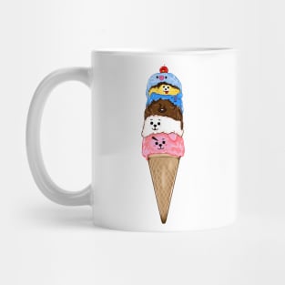 Icecream BT21 Mug